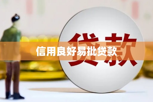 阜新信用良好易批贷款
