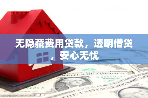 阜新无隐藏费用贷款，透明借贷，安心无忧