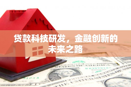 阜新贷款科技研发，金融创新的未来之路