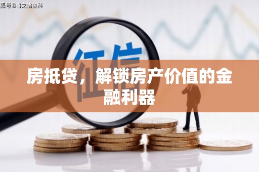 阜新房抵贷，解锁房产价值的金融利器