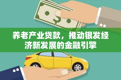 阜新养老产业贷款，推动银发经济新发展的金融引擎