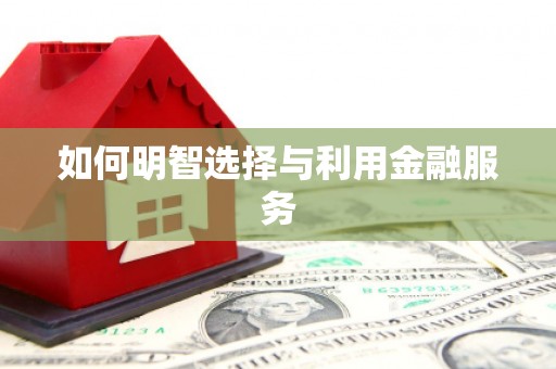 阜新如何明智选择与利用金融服务