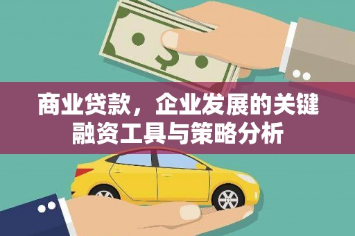 阜新商业贷款，企业发展的关键融资工具与策略分析