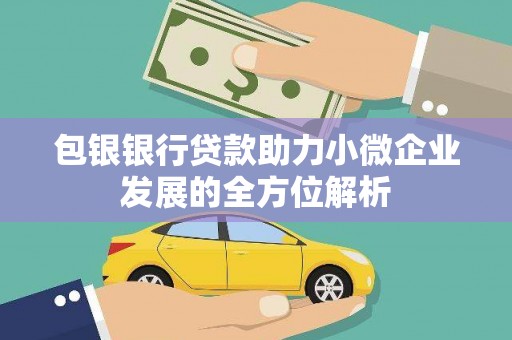 阜新包银银行贷款助力小微企业发展的全方位解析