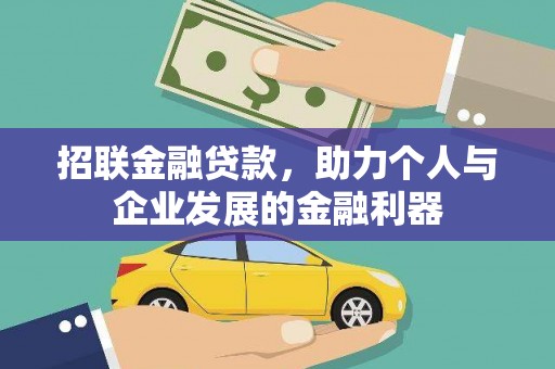 阜新招联金融贷款，助力个人与企业发展的金融利器