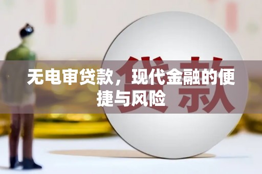 阜新无电审贷款，现代金融的便捷与风险