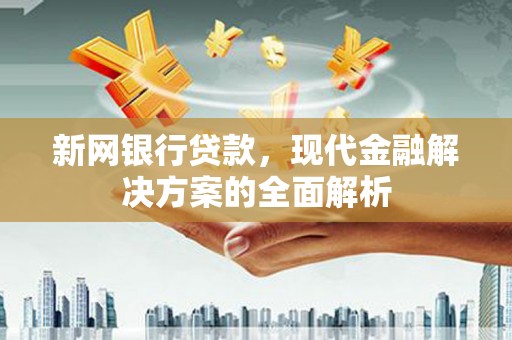 阜新新网银行贷款，现代金融解决方案的全面解析