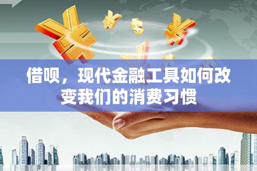 阜新借呗，现代金融工具如何改变我们的消费习惯