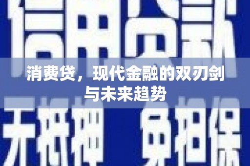 阜新消费贷，现代金融的双刃剑与未来趋势