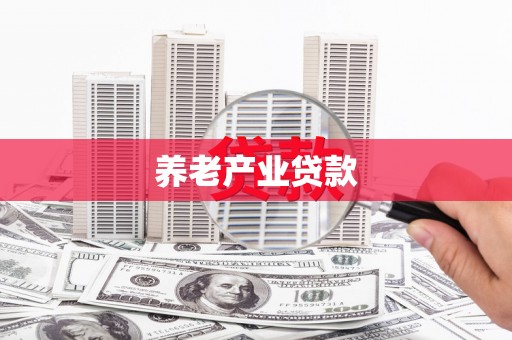 阜新养老产业贷款