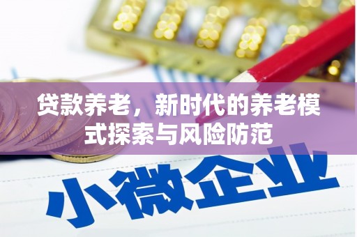 阜新贷款养老，新时代的养老模式探索与风险防范